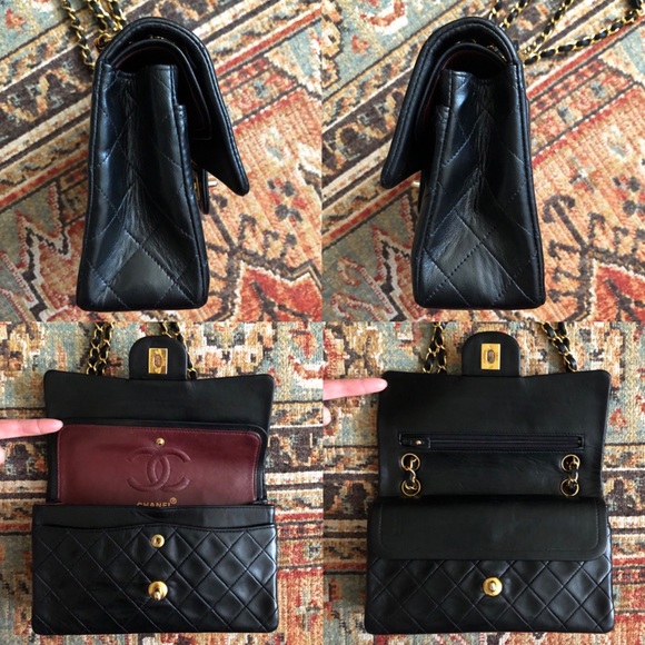 SOLD***Chanel Vintage Classic Double Flap Bag - Picture 7 of 13
